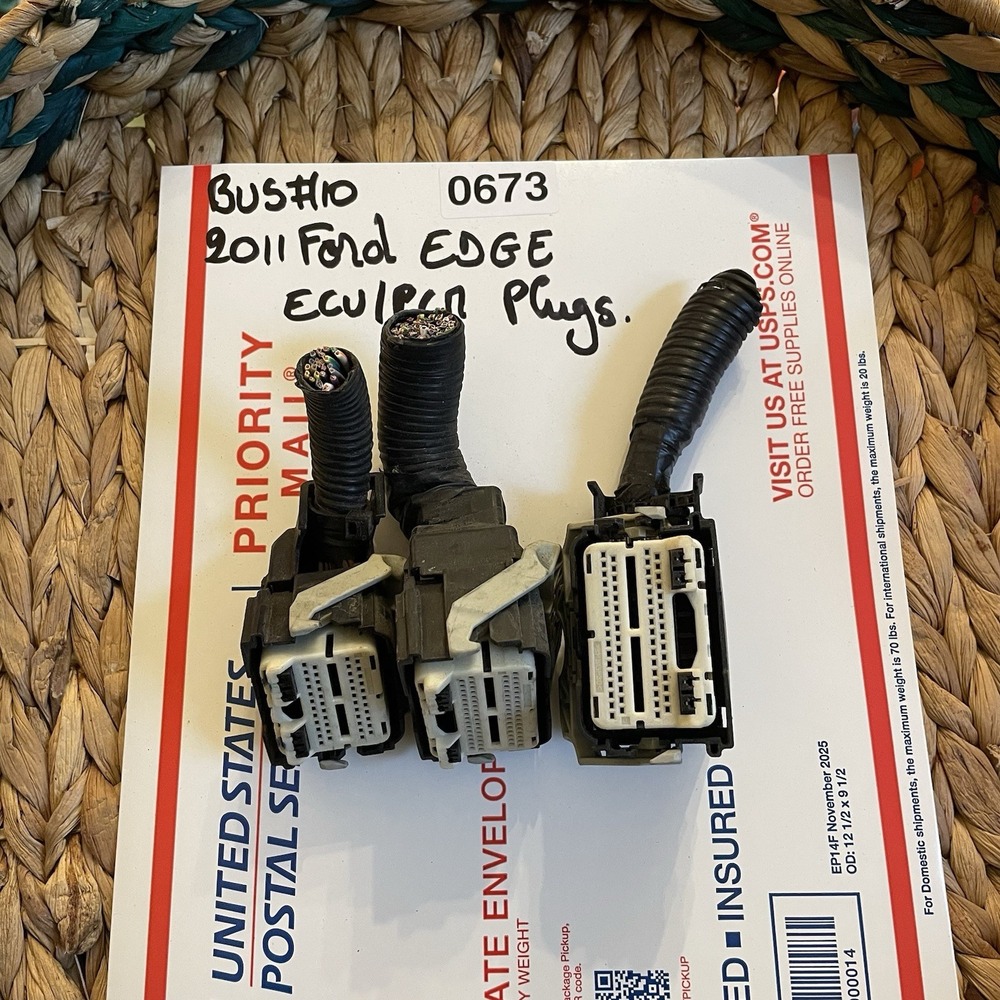 ✅07-14 Ford Edge Explorer PCM ECU Wire Harness Connector Plug 8U5T-14A464#️⃣0673